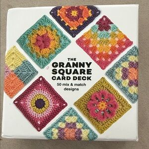 The Granny Square Card Deck 50 Designs to mix & Match